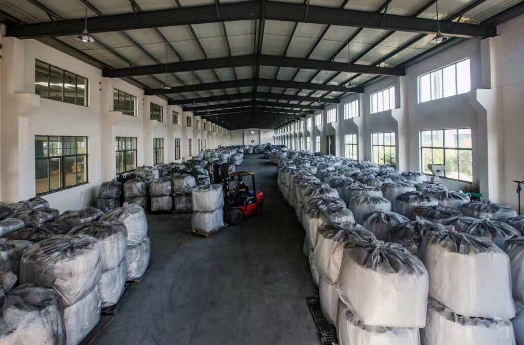 噸包柱狀活性炭包裝完畢